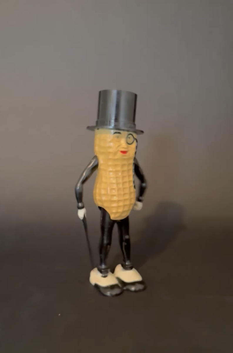 Vintage Planters Nuts Mr. Peanut Walking Wind Up Toy Works | eBay