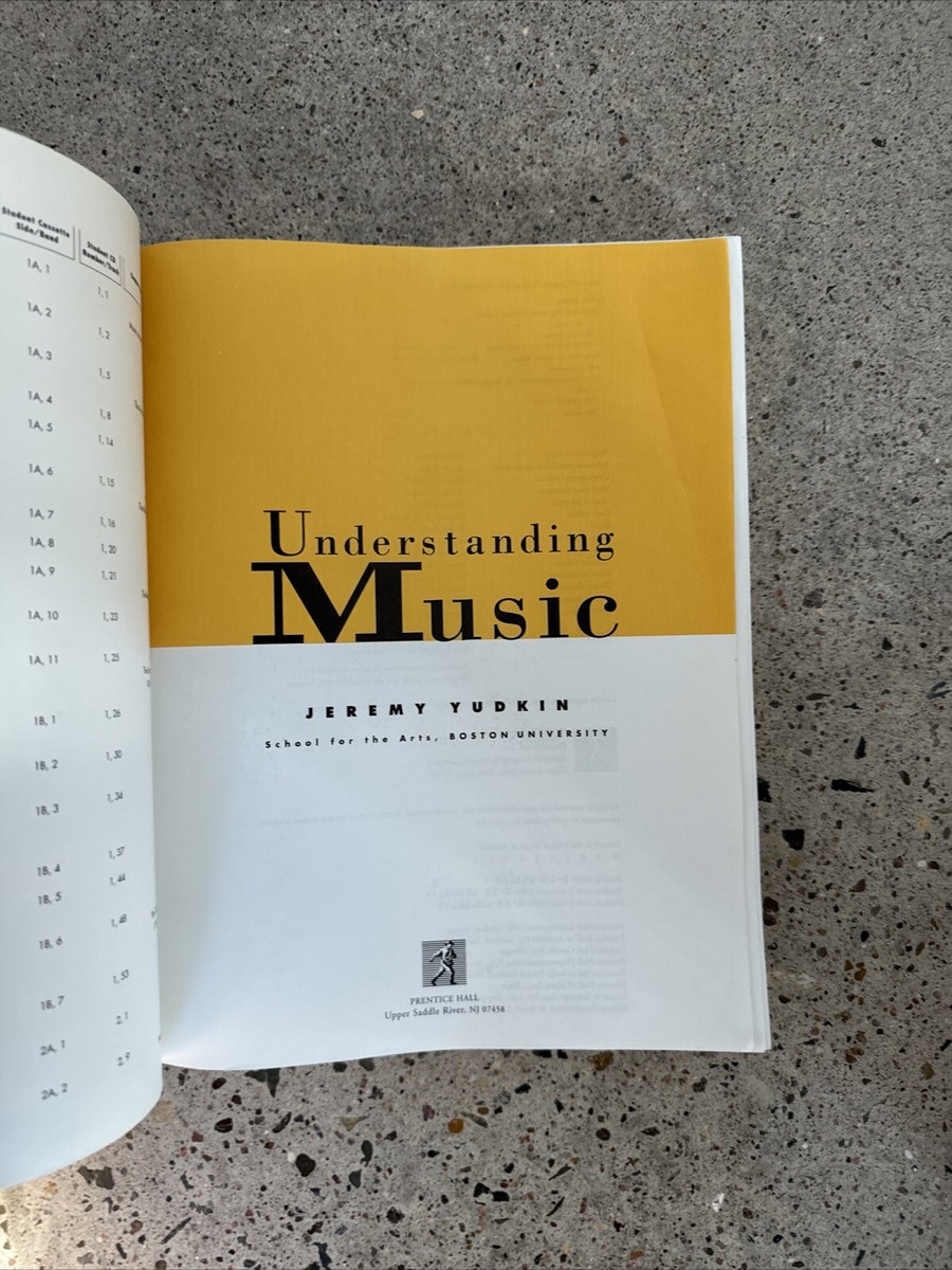 Understanding Music by Jeremy Yudkin (1995, Trade Paperback) for
