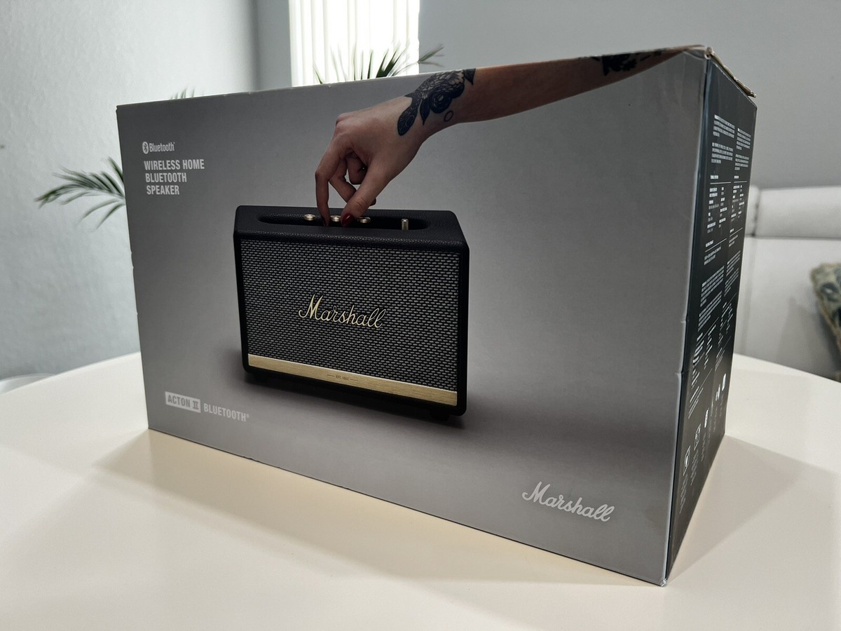 Marshall Acton II Bluetooth Speaker - Black EU/US | eBay