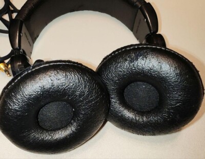 Technics RP-DJ1200 DJ Headphones Used Free Shipping Black & Purple