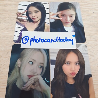 BLACKPINK BORN PINK WORLD TOUR FINALE IN SEOUL MD PHOTOCARD