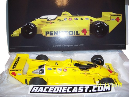 EXOTO 1/18 Chaparral 2F Daytona 1967 Diecast Model Polished Finish