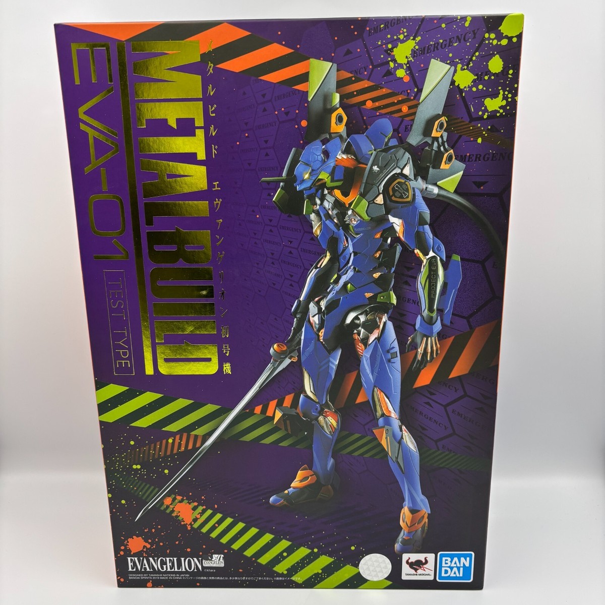 METAL BUILD Neon Genesis Evangelion Eva-01 Test Type Figure Bandai