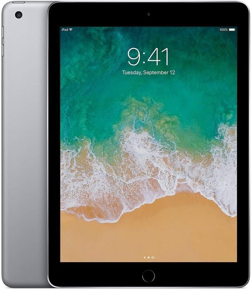 Apple iPad (6th Generation) A1893 128 GB, Wi-Fi, 9.7 in - Space