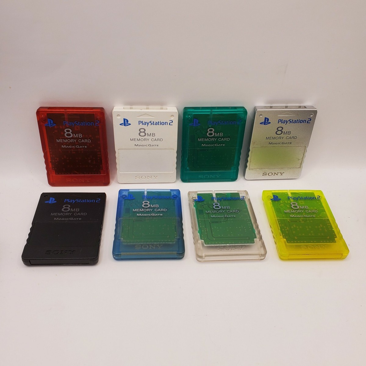 Sony Playstation 2 PS2 Official OEM MagicGate 8mb Memory Card