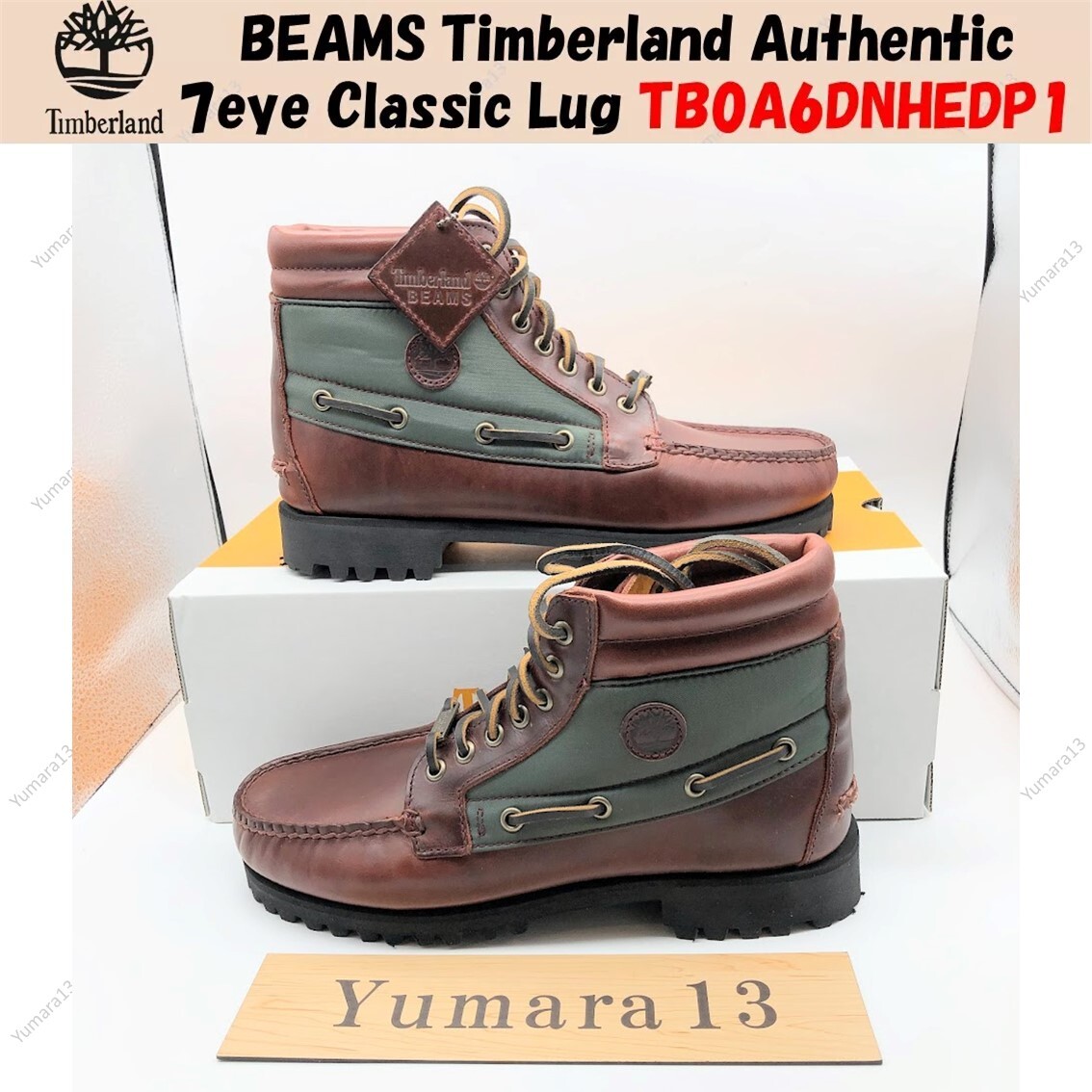 BEAMS Timberland Authentic 7eye Classic Lug TB0A6DNHEDP1 Men's