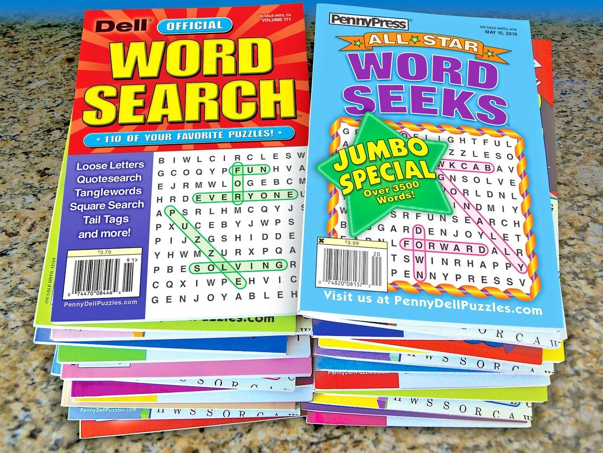 Penny Press/Dell Word Seek Pack 24 | eBay