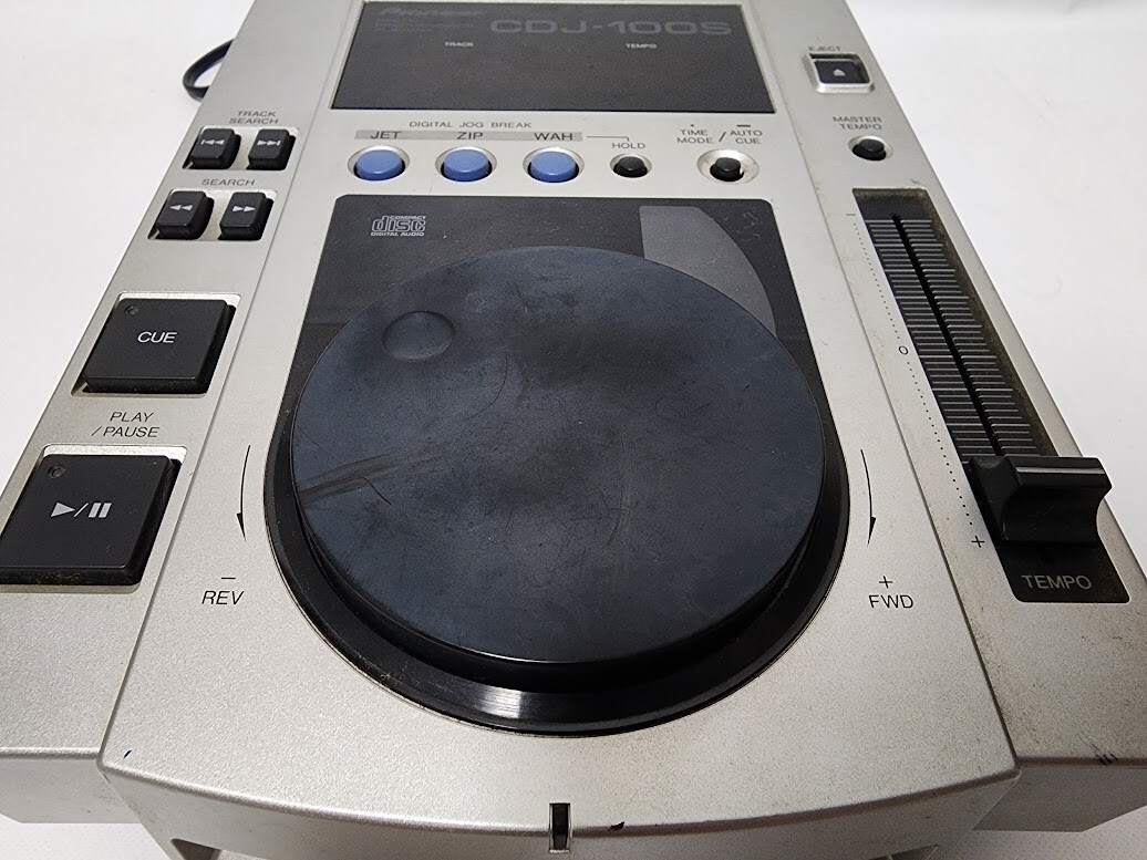 Pioneer DJ CDJ-100S Professional CD Player silver Compact Disc