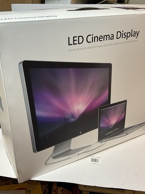 Apple Cinema Display A1267 LCD 24 Inch Monitor for sale online | eBay