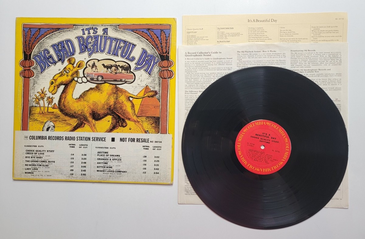 It's A Big Bad Beautiful Day Choice Quality Stuff Anytime LP 1971