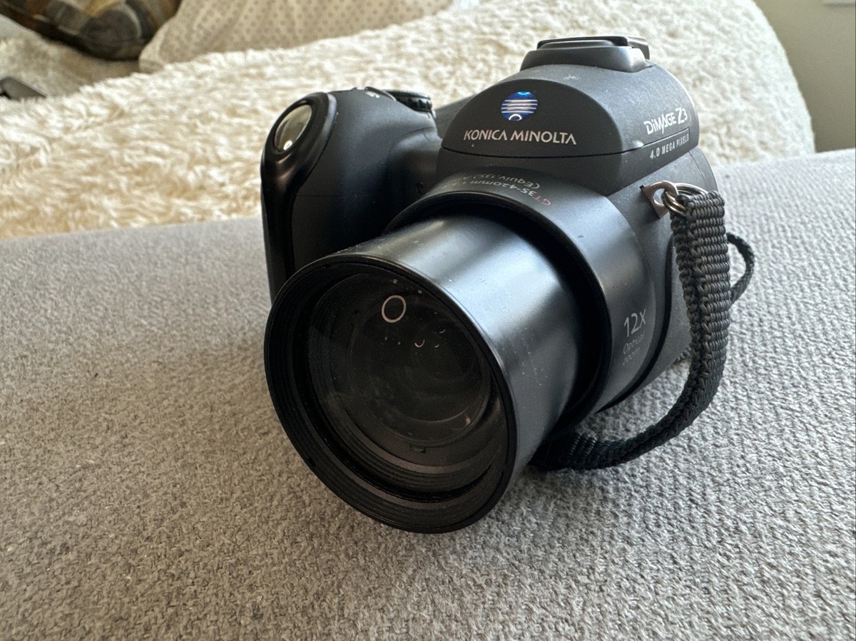 Konica Minolta DiMAGE Z3 4.0MP Digital Camera Tested | eBay