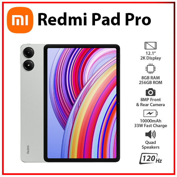 Wi-Fi) Xiaomi Redmi Pad Pro 8GB+256GBGB GREEN Octa Core Android PC