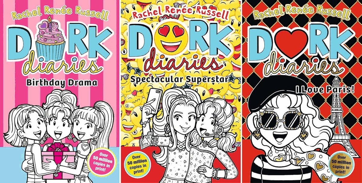 Dork Diaries 18-Book Collection Set with Dork Diaries OMG! and 3.5