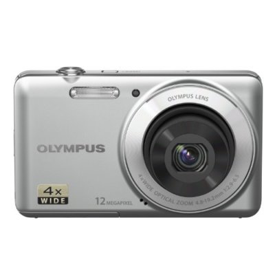 OLYMPUS Digital Camera VG-110 SLV 12.0MP wide angle 27mm 4x