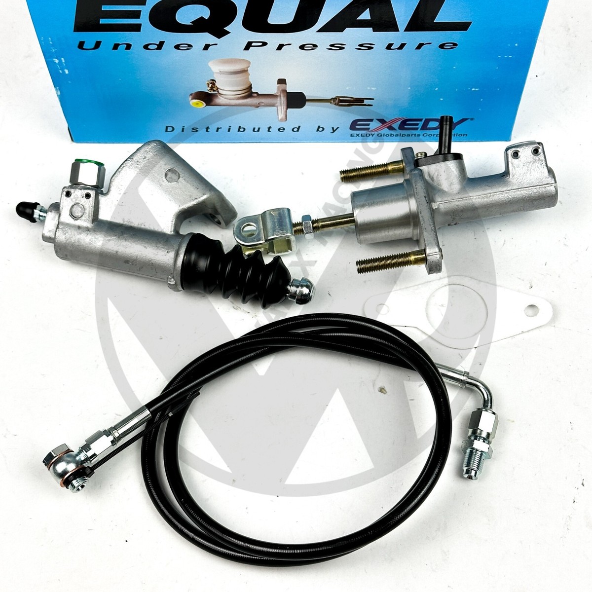 Exedy Master CMC & Slave Cylinder w Black Clutch Line Kit 02-05