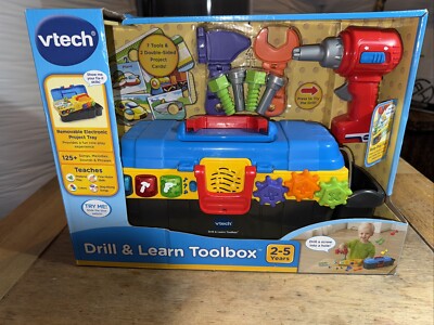 VTech 80-178200 Drill and Learn Toolbox Toy for sale online | eBay