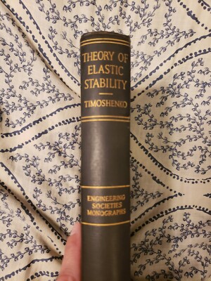 4 1936 Theory Of Elastic Stability Engineering Society's