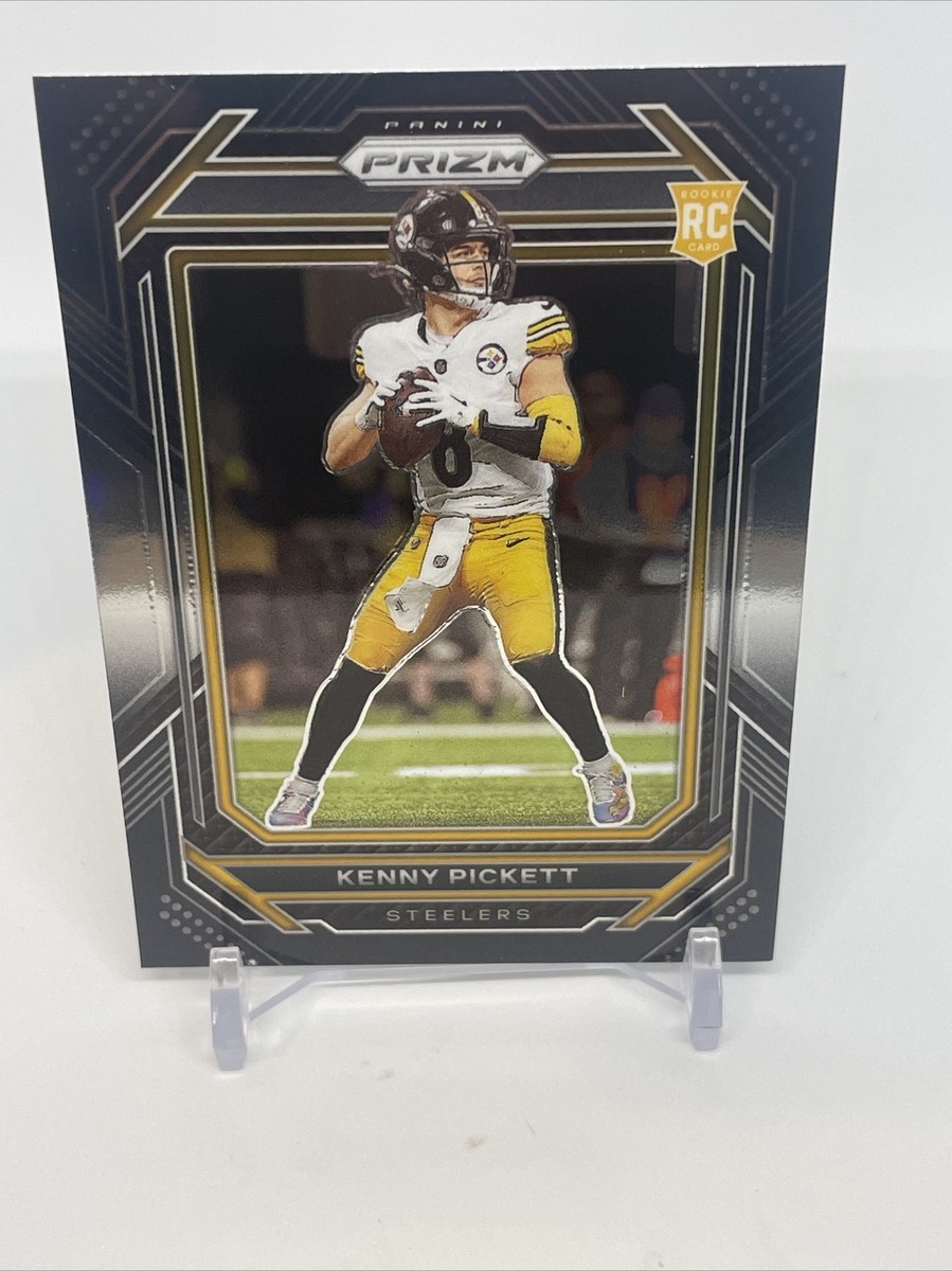 2022 Panini Chronicles Prizm Black Kenny Pickett #PB-6 Rookie RC