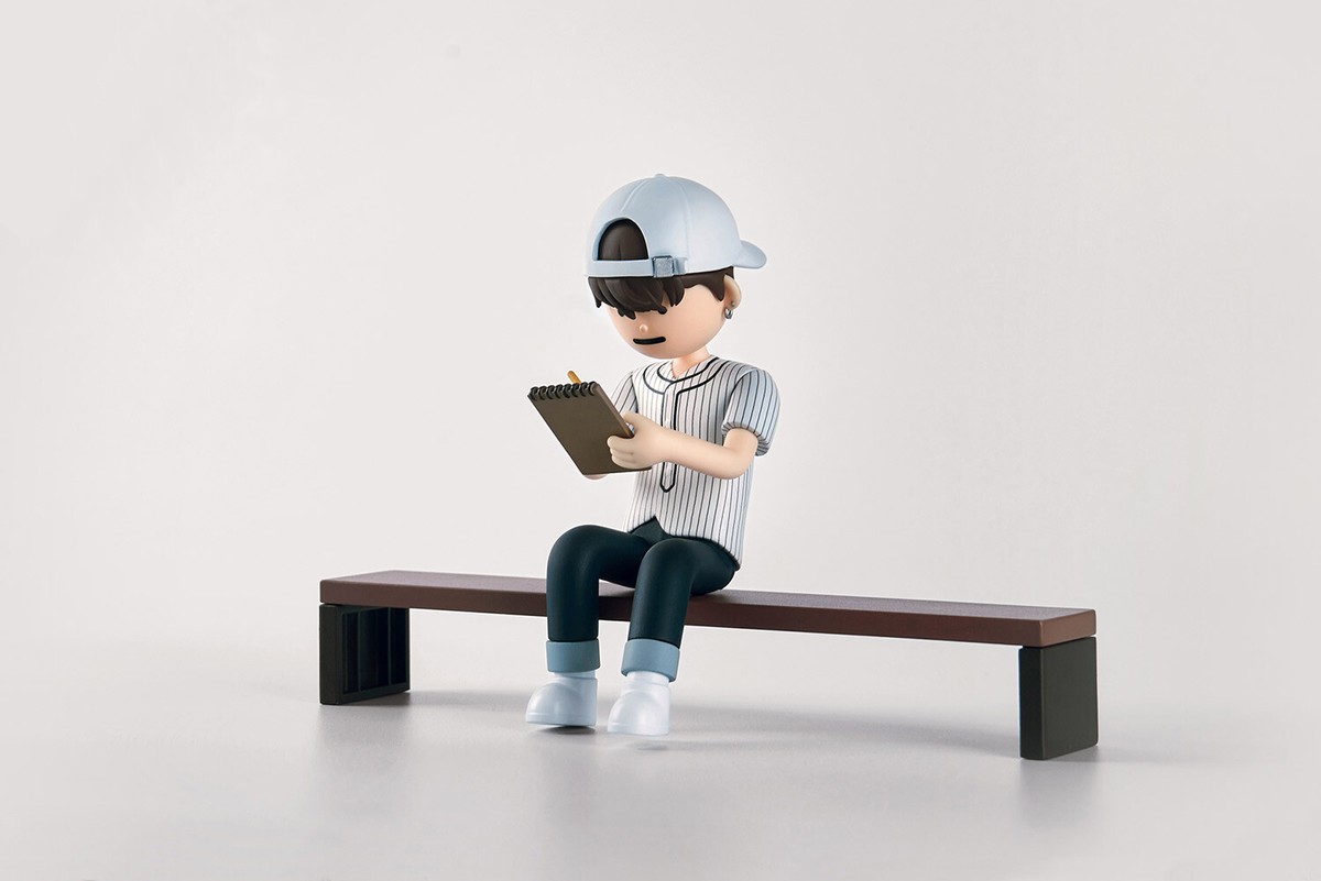 BTS Art Toy by Blitzway HYYH 花様年華 Highlight Reel Jungkook