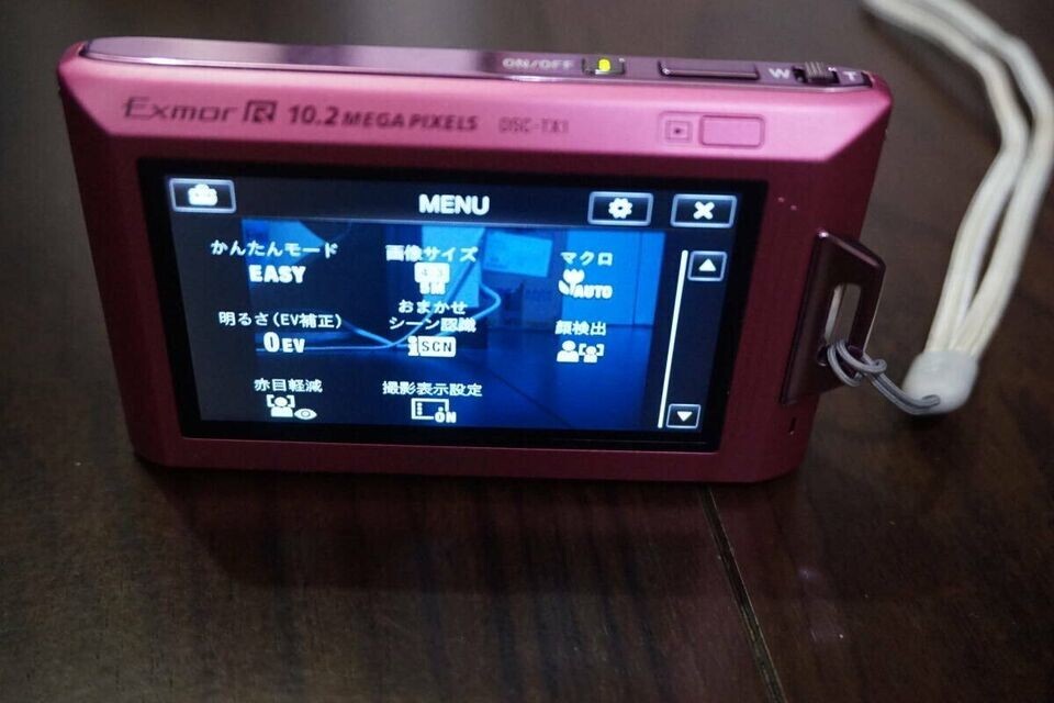 Sony Cyber Shot DSC-TX1 10.2MP 4.0x Compact Digital Camera Pink