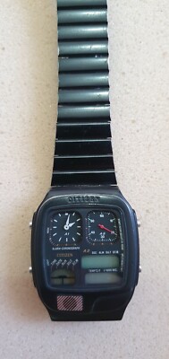 Vintage Citizen Ana-digi Temp Watch 8982 Made in Japan for sale
