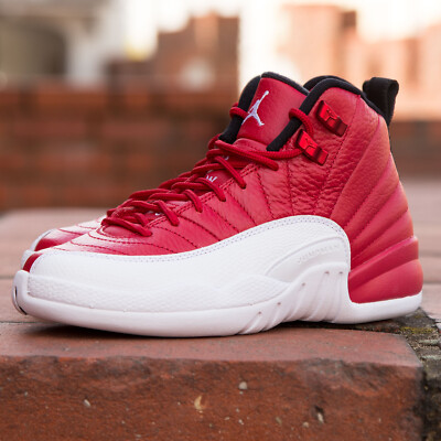 Air Jordan 12 XII Retro BG Alternate Gym Red White 153265 600 sz