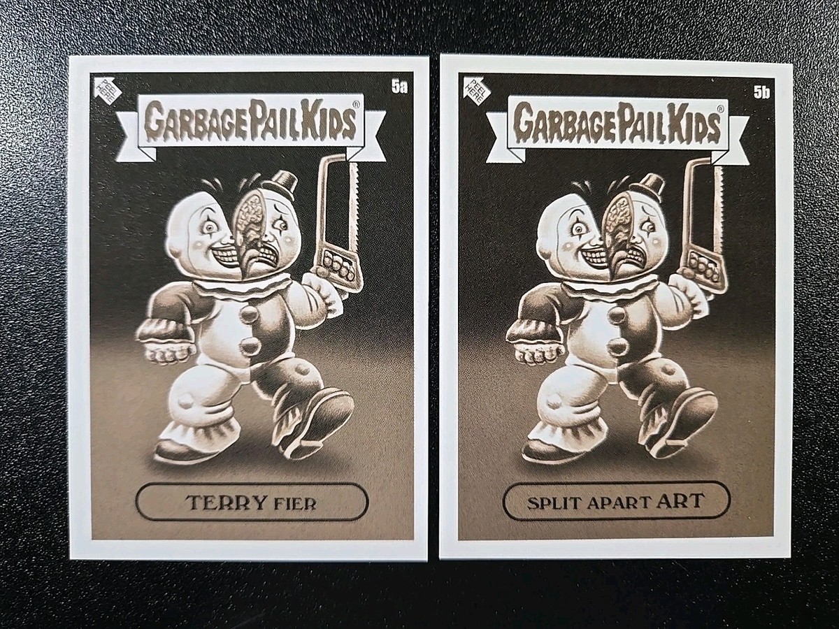Sepia Parallel Terrifier Art the Clown Garbage Pail Kids 2 Card