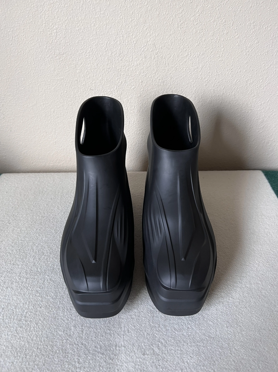 1017 Alyx 9SM Rubber Mono Boot - Size 41 - Black - NEW - Made in
