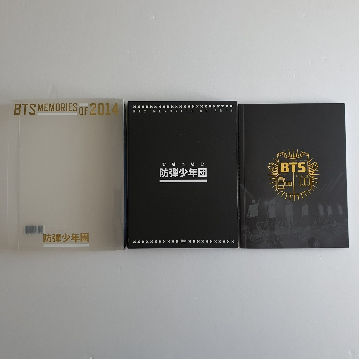 BTS Official Memories Of 2014 DVD Full Package Bangtan Boys + Free