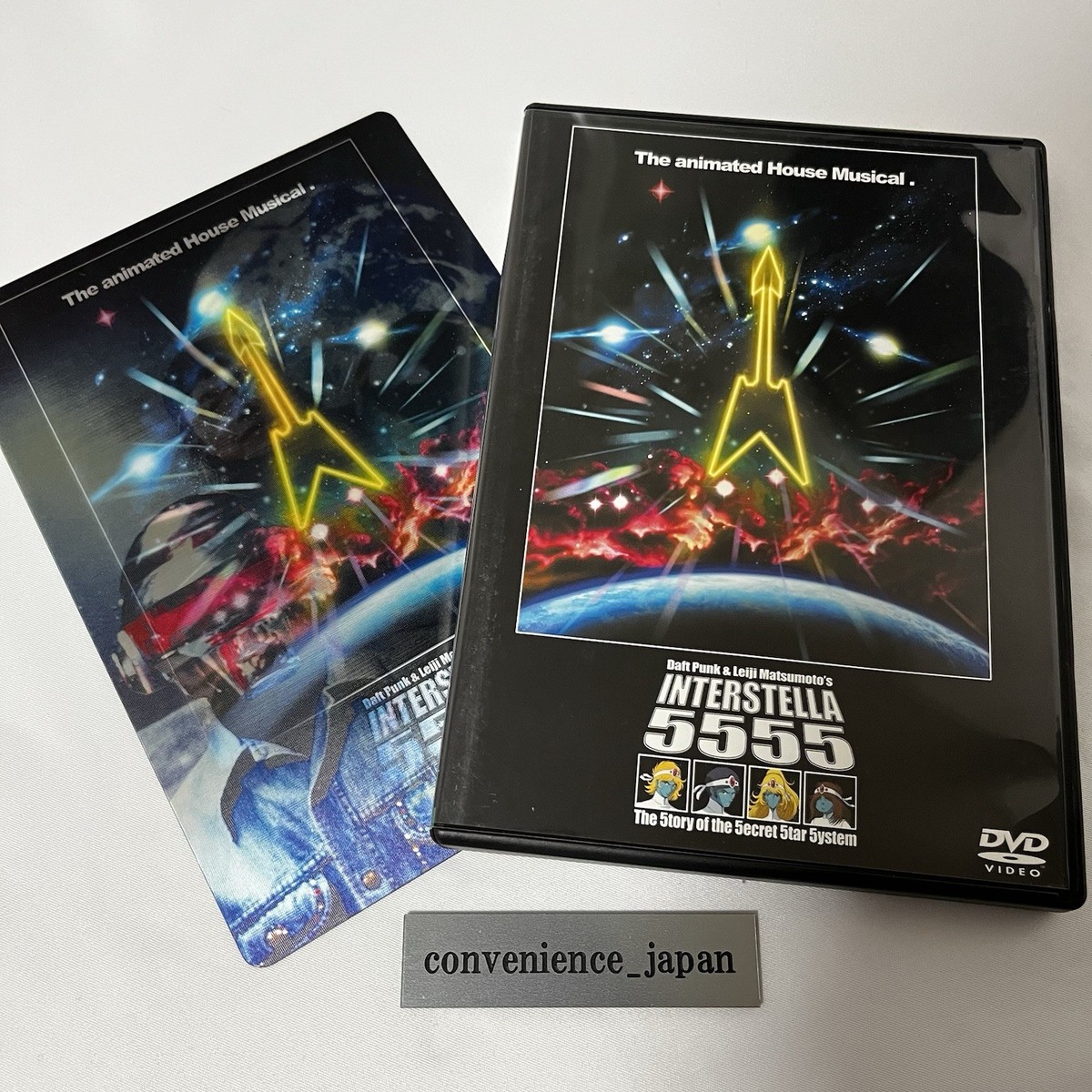 DAFT PUNK INTERSTELLA 5555 Special edition DVD Reiji Matsumoto W