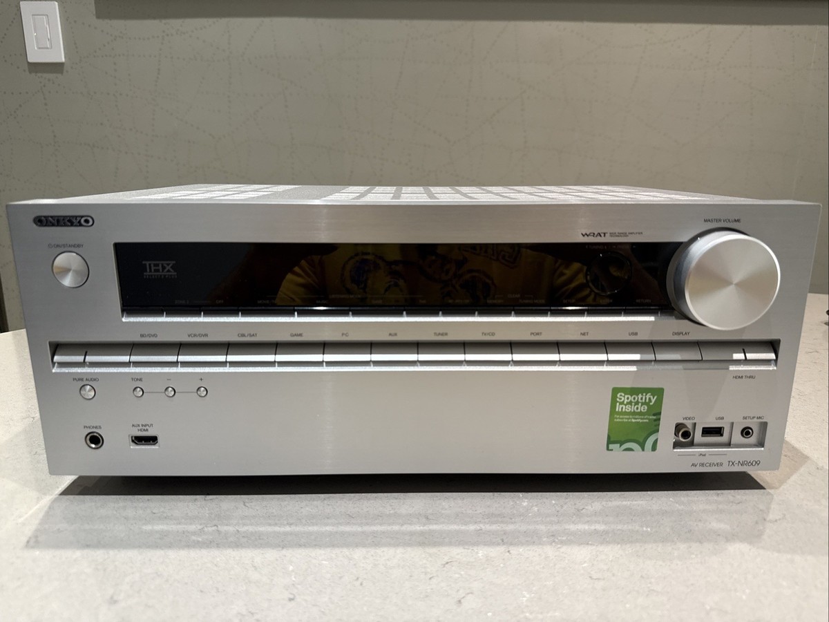 Onkyo TX NR609 7.2 Channel 240 Watt Receiver for sale online | eBay