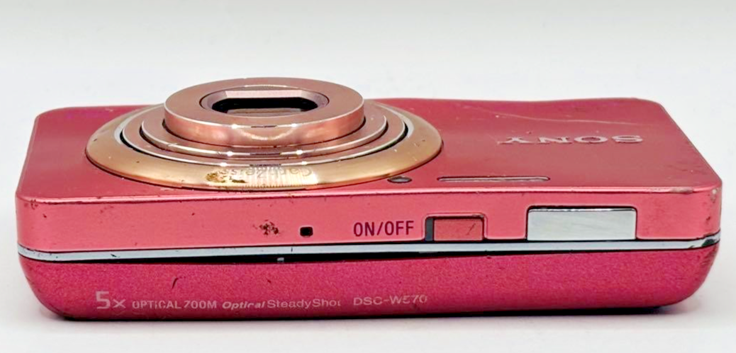 SONY Cyber-shot DSC-W570 Pink 5x Zoom 16.1 MP Digital Camera