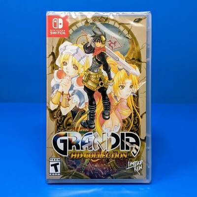 Grandia HD Collection 1 + 2 (Nintendo Switch) Limited Run Games +