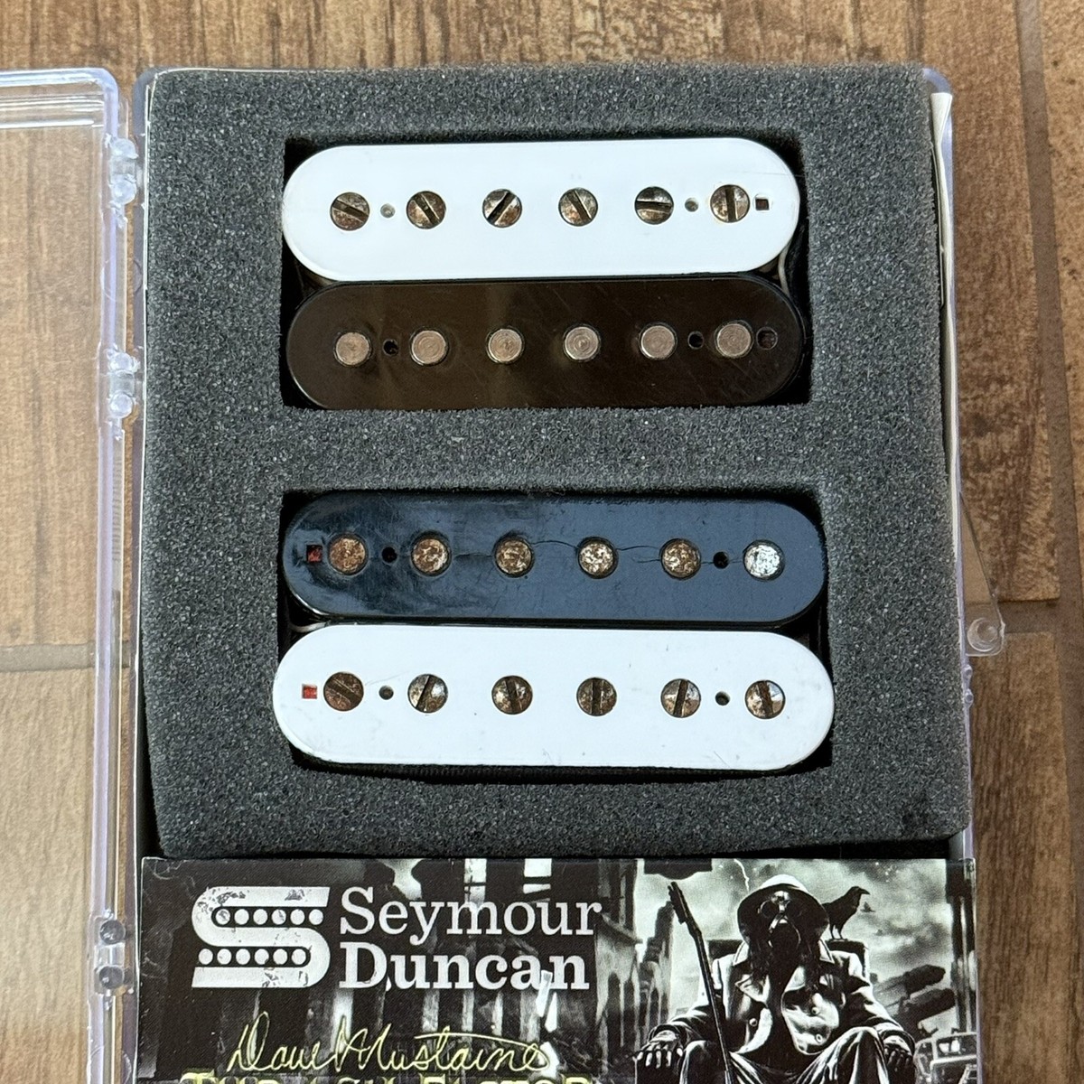 Seymour Duncan Dave Mustaine Thrash Factor Zebra Humbucker Guitar