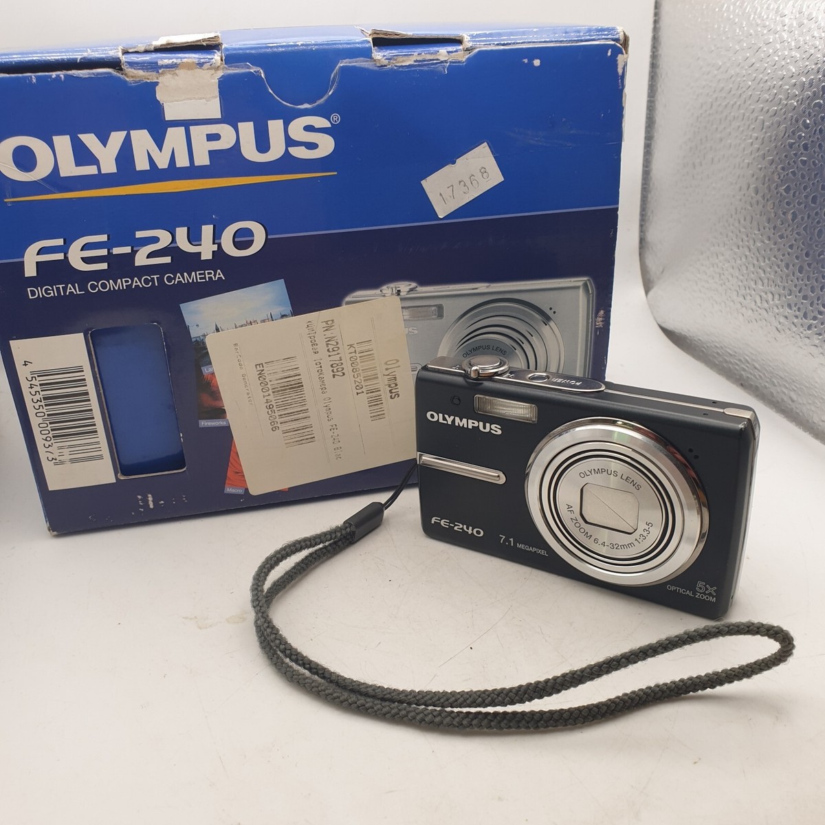 Olympus FE-240 7.1MP Digital Camera in Black color, Xd Card 1gb | eBay
