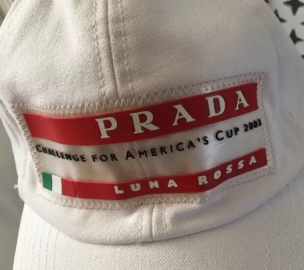 $500 PRADA Vintage Luna Rossa Tricolore Challenge For America's