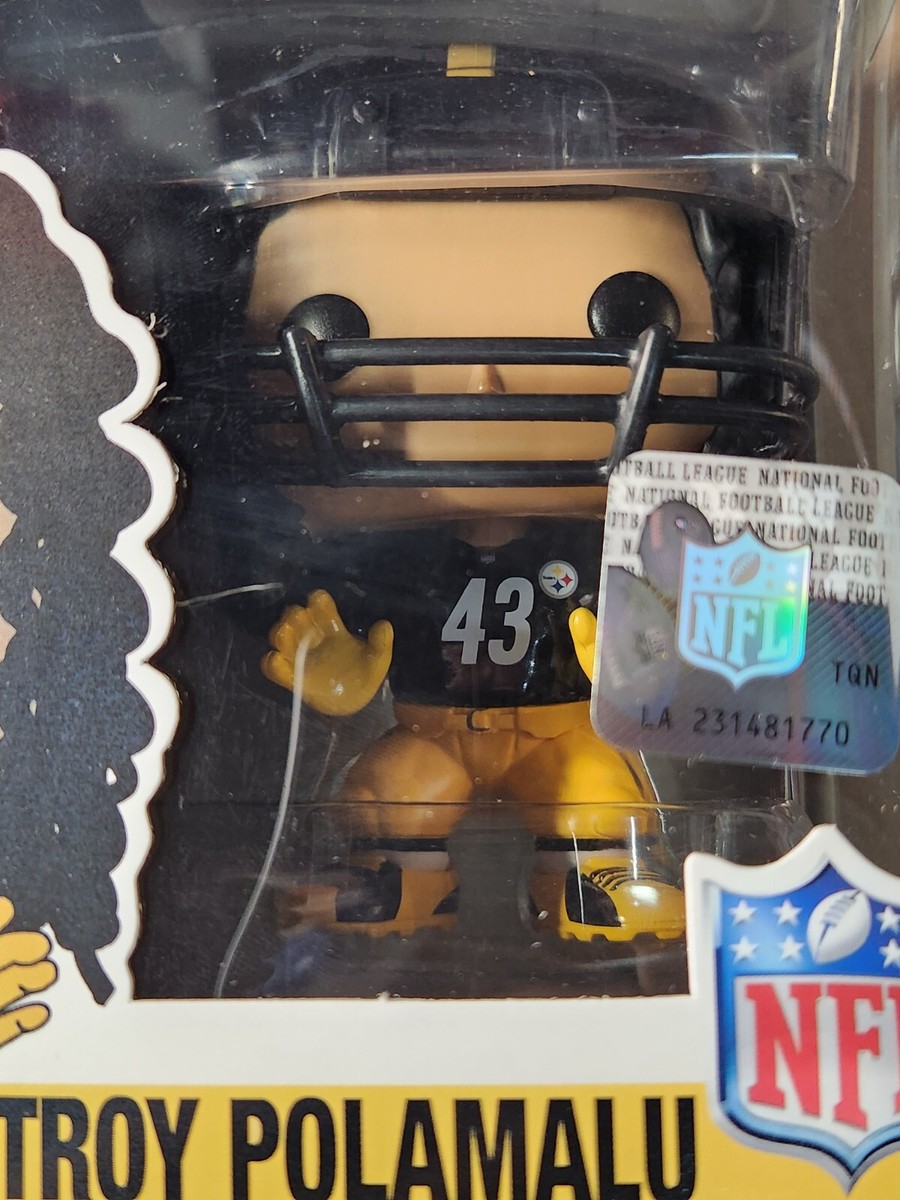 ピッツバーグスティラーズ♯トロイ ポラマル フィギュア ピッツバーグ