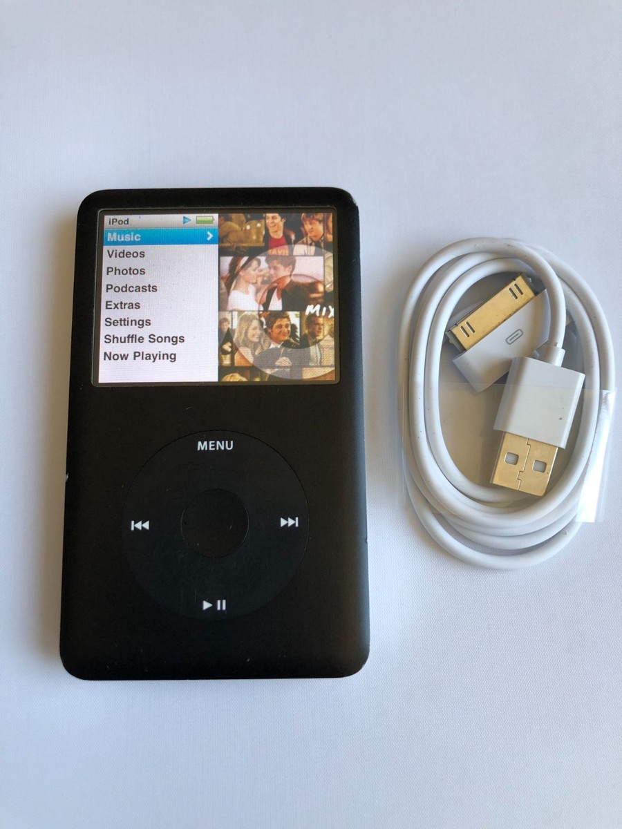 Apple iPod classic 6th Generation Black (80GB) Excellent #8928