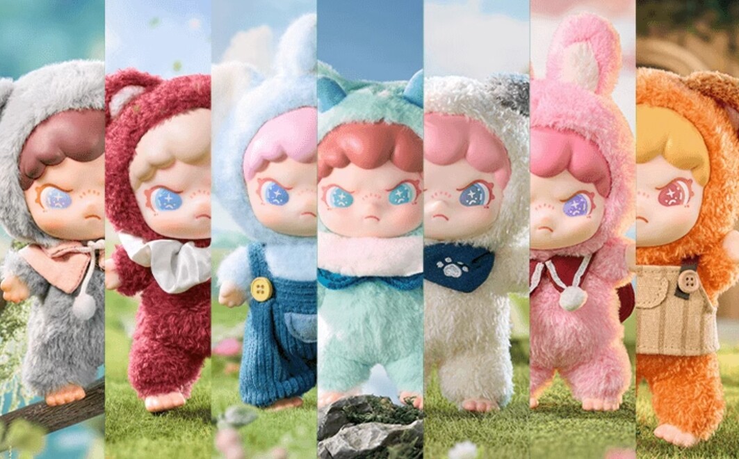 TNTSPACE DORA Animals Series Confirmed Blind Box Vinyl Plush Doll