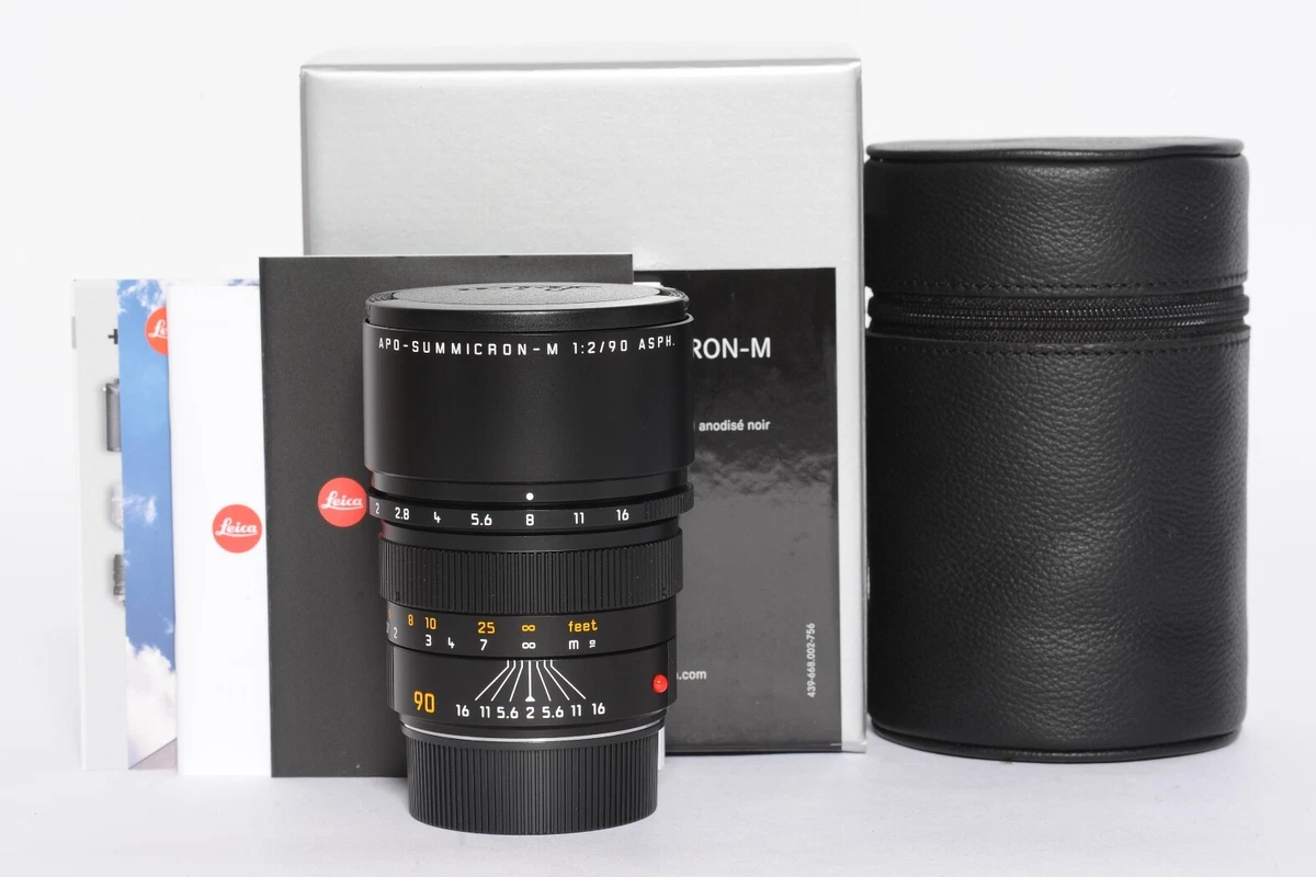 Leica APO-SUMMICRON-M 90mm Focal Camera Lenses for sale | eBay