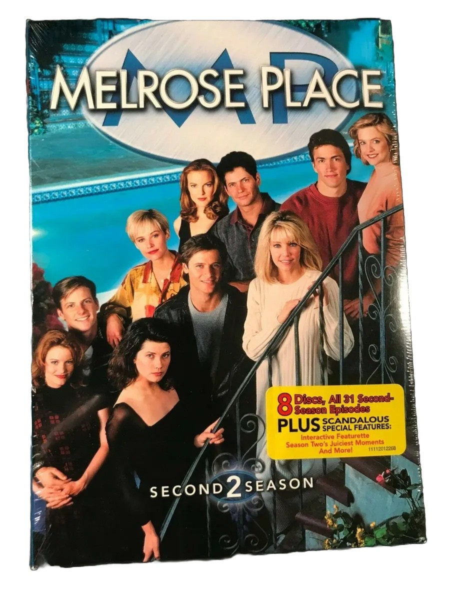 Melrose Place: The Complete Season 2 (DVD, 1993, 8 Disc Set) BRAND