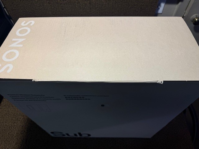 Sonos Sub 3rd Gen. Wireless Subwoofer - Matte Black (SUBG3UK1BLK