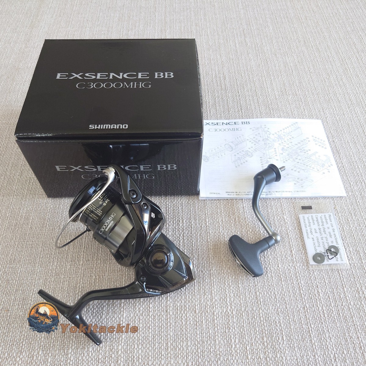 Shimano 24 Exsence BB C3000MHG Spinning Reel shipping from JAPAN