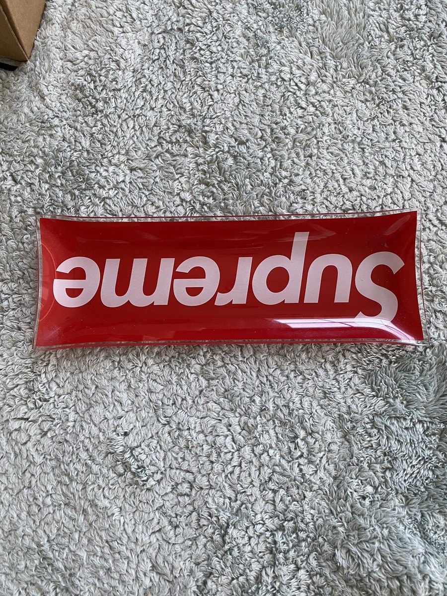 13S/S Supreme Glass Ashtray 灰皿 小物入れ 専用】Supreme Debossed