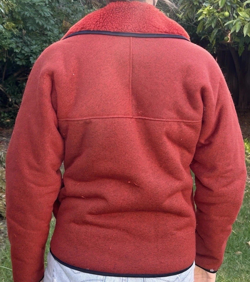 Rare Vintage 80s Patagonia S Reverse Pile Cardigan Jacket | eBay