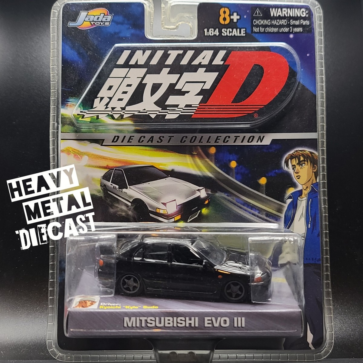 Jada Toys - Mitsubishi Lancer Evolution III - Kyoichi Sudo (2004