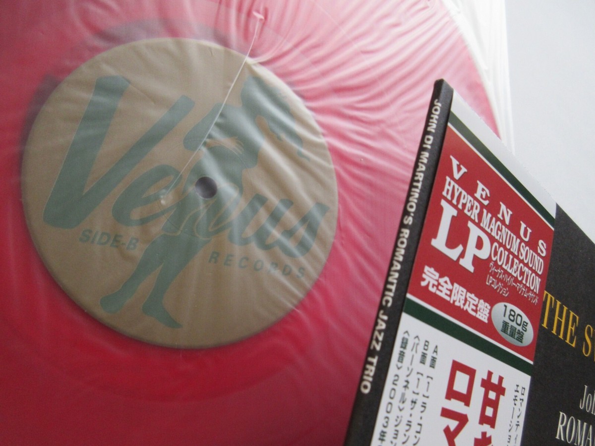 John Di Martino Romantic Jazz Trio Sweetest Sound Japan Red Vinyl