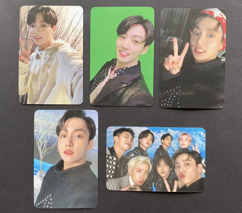 BTS-OFFICIAL DICON D'FESTA BTS 7 PHOTO CARD JUNGKOOK | eBay