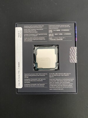 Intel Core i7-8086K 4GHz LGA 1151 Hexa-Core Processor