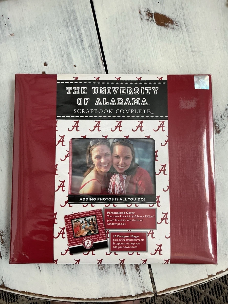 The University Of Alabama Scrapbook Complete just add your photos